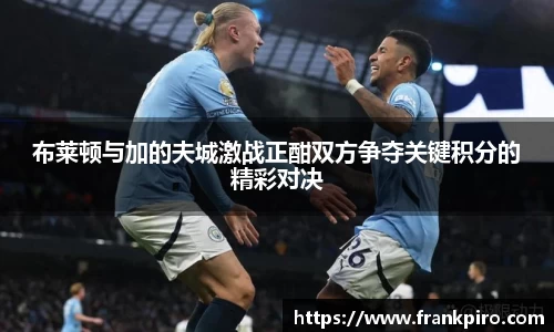 布莱顿与加的夫城激战正酣双方争夺关键积分的精彩对决